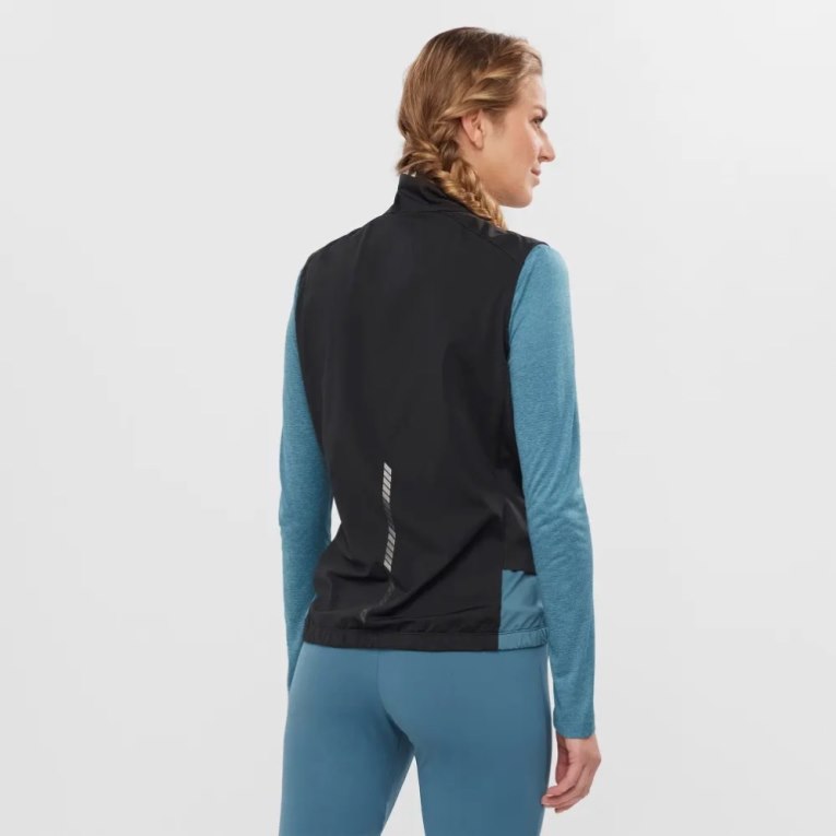 Salomon Light Shell Women's Vest Black | CA 52E9